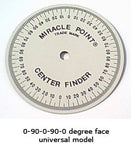 0°- 90°- 0° Miracle Point, Magnetic Base and Protractor