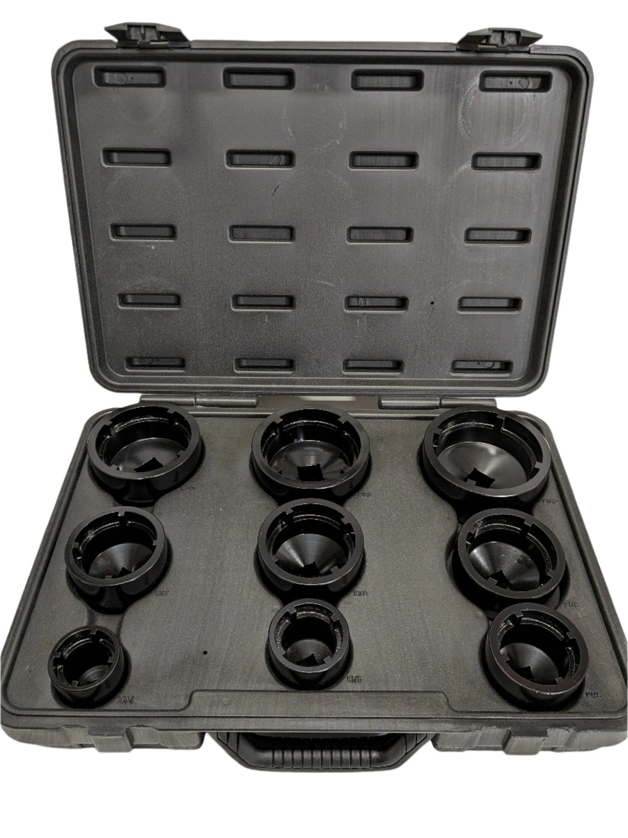 CT4605 - 13pc Grooved Locknut Socket Set - Neilsen Tools CT4605 - 13pc Grooved Locknut Socket Set - Neilsen Tools