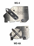 WG-4 gauge on top and WG-4A on bottom to show size comparison 