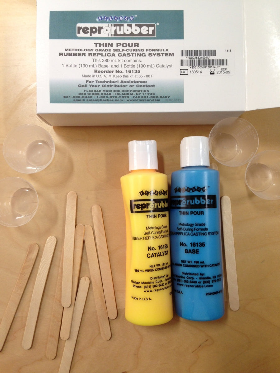 FLEX.16135, 380ml Reprorubber Thin Pour Metrology Casting Material ...