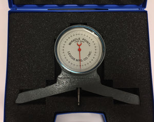 Series 20V Miracle Point Magnetic Base Protractor 0°- 90°- 0°