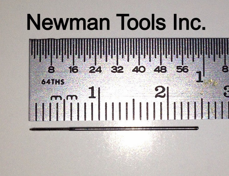 Micro Miniature Taps (Inch / Imperial) – NEWMAN TOOLS SHOPPING CART