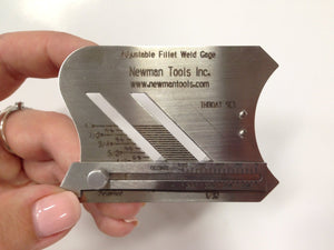 WG-3, Adjustable Fillet Weld Gauge