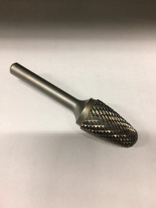 Style F, Round Nose Tree, Carbide Burrs