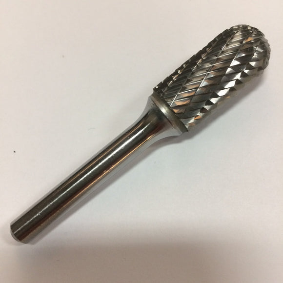 Style C, Cylindrical Ball Nosed Carbide Burrs