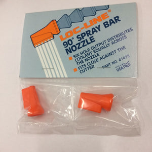 Loc-Line 1/4" 90° Spray Bar Nozzle for 1/4" Hose