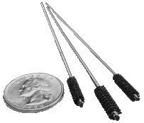 Miniature Flex-Hones® from .157" to .187" (4mm  to 4.75mm)