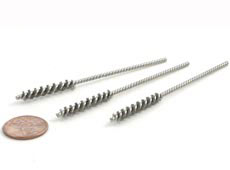 Stainless Steel Series 81 Miniature Brushes, .024" to .500"