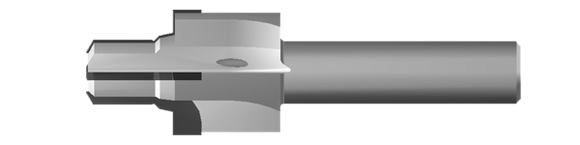 AS5202-X3 Port Cutter with Coolant Thru Each Flute (also MS33649 ...